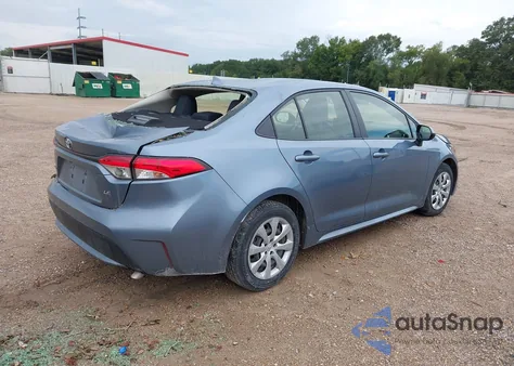 2021 Toyota Corolla Le from USA, damaged, VIN JTDEPMAE1MJ144448